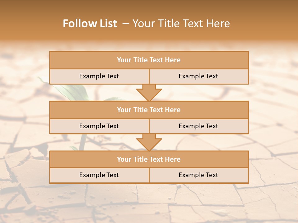 Dead Terrain Mud PowerPoint Template