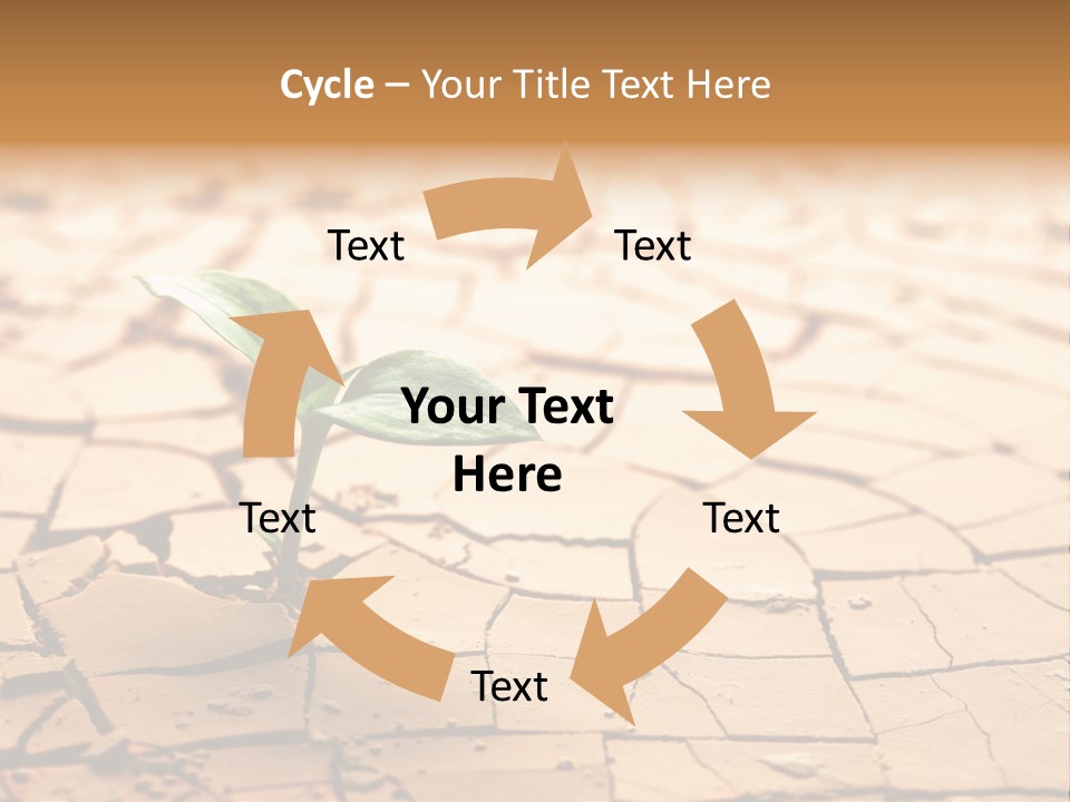 Dead Terrain Mud PowerPoint Template