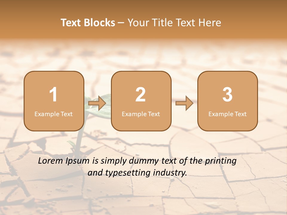 Dead Terrain Mud PowerPoint Template