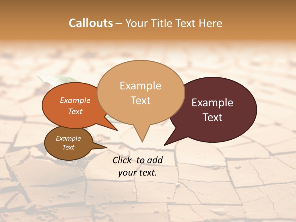 Dead Terrain Mud PowerPoint Template
