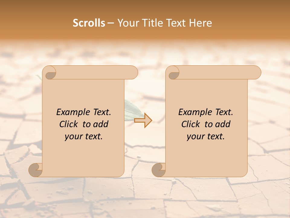 Dead Terrain Mud PowerPoint Template