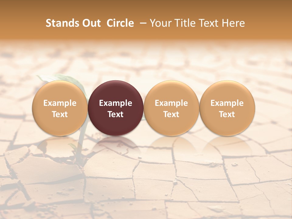 Dead Terrain Mud PowerPoint Template