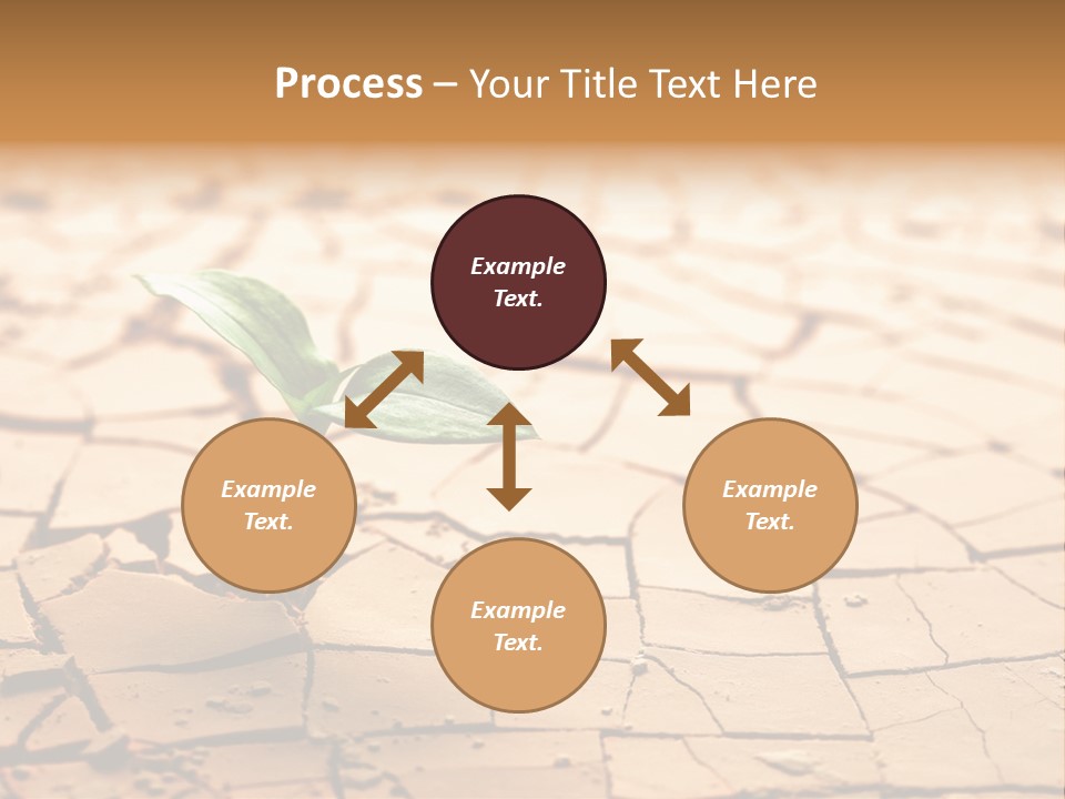 Dead Terrain Mud PowerPoint Template