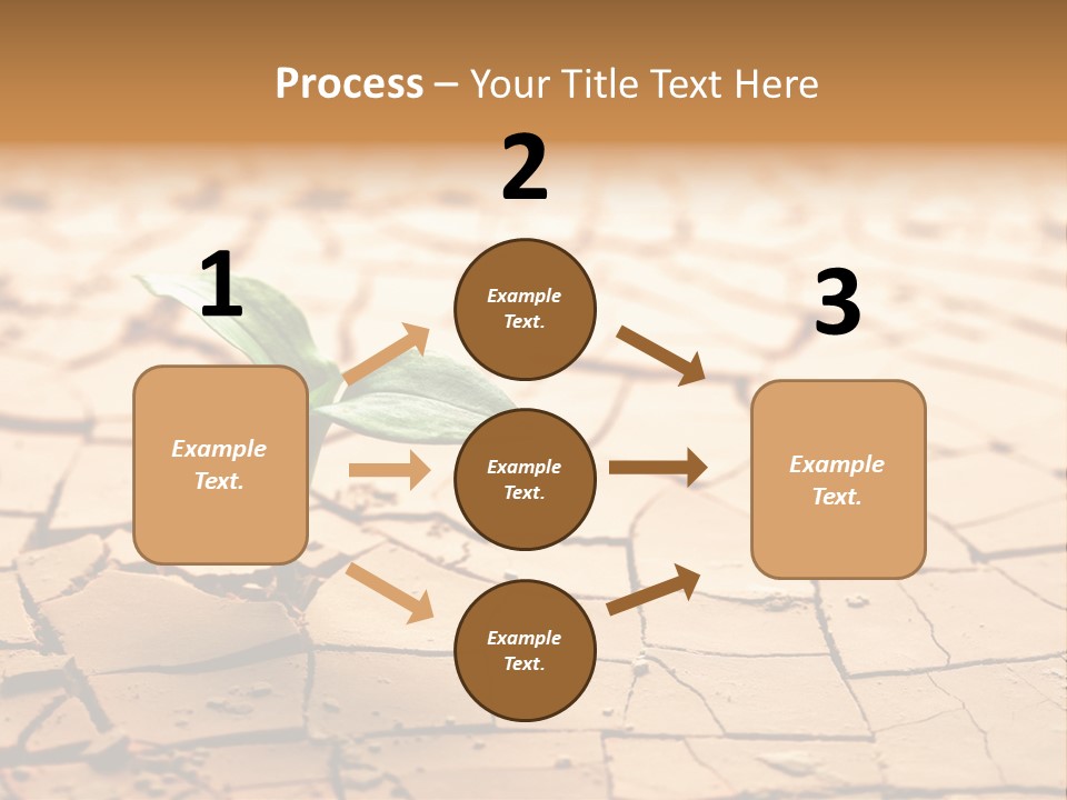 Dead Terrain Mud PowerPoint Template