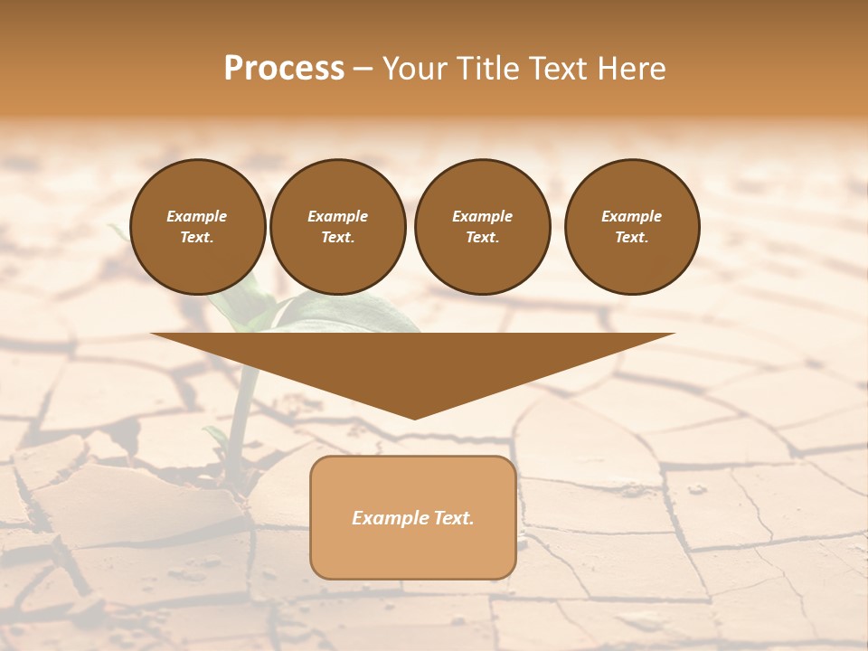 Dead Terrain Mud PowerPoint Template