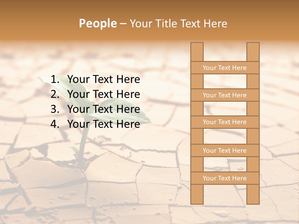 Dead Terrain Mud PowerPoint Template