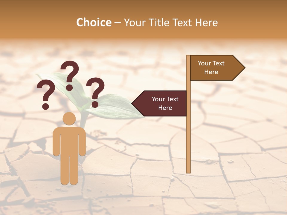 Dead Terrain Mud PowerPoint Template