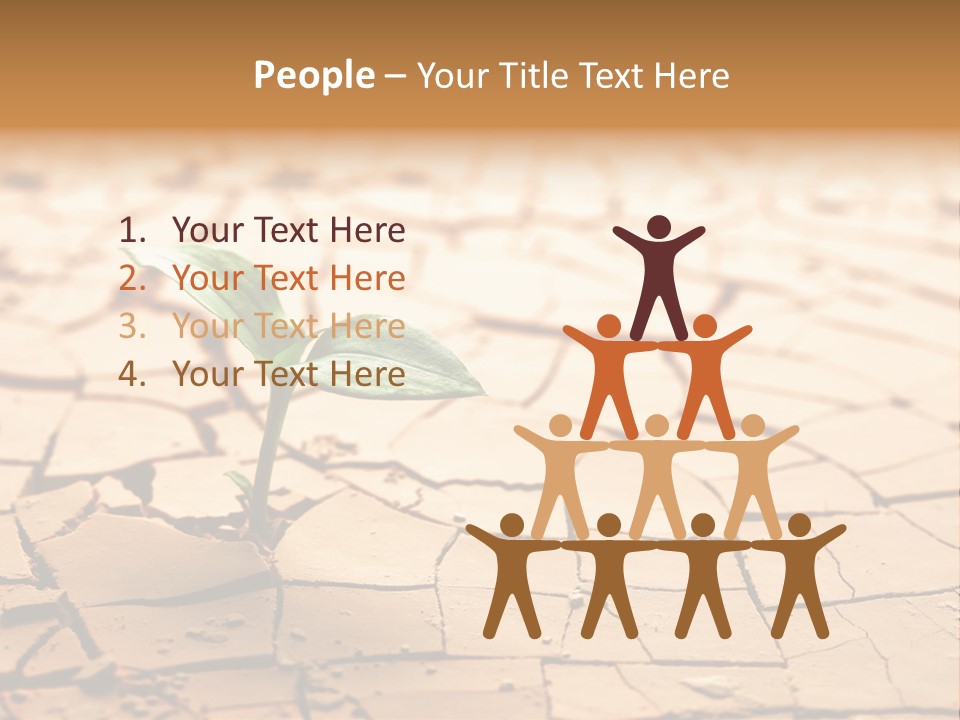 Dead Terrain Mud PowerPoint Template