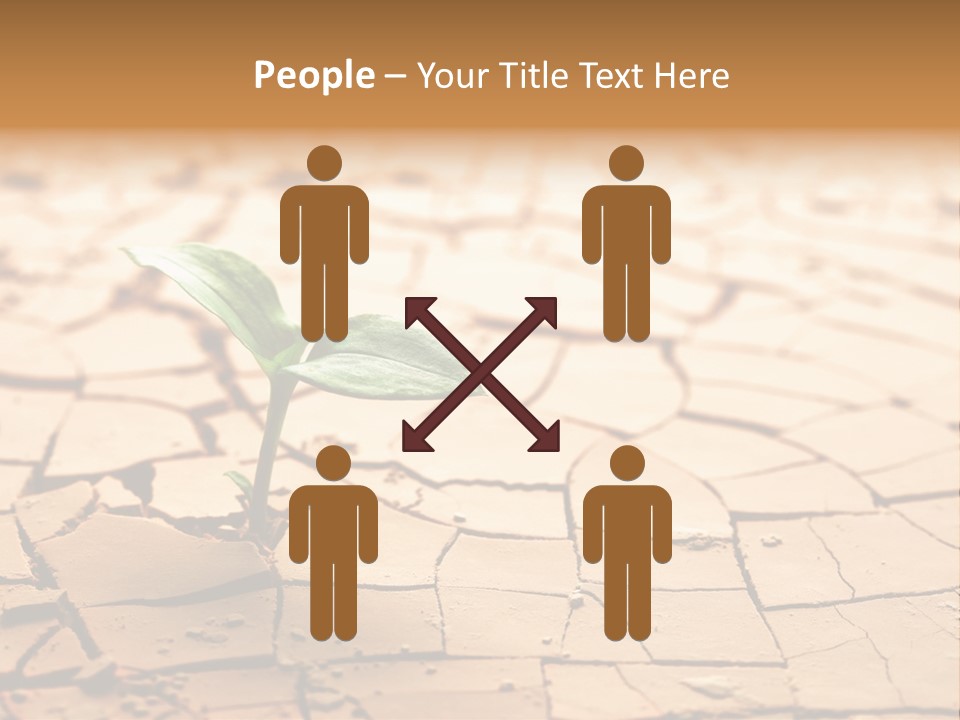 Dead Terrain Mud PowerPoint Template