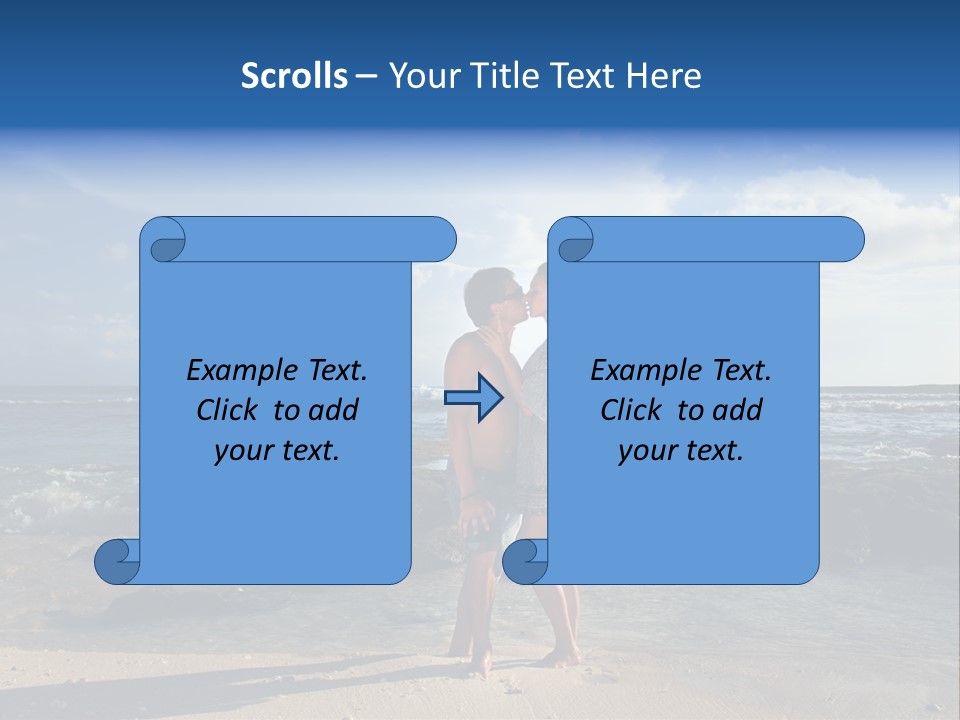 Happy Together Romance PowerPoint Template