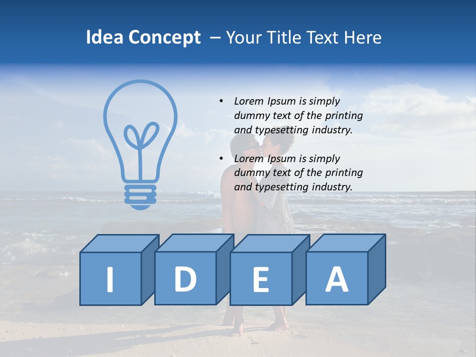 Happy Together Romance PowerPoint Template