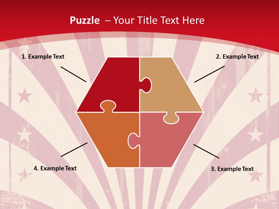 Discolored Event Abstract PowerPoint Template