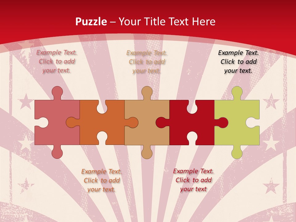 Discolored Event Abstract PowerPoint Template