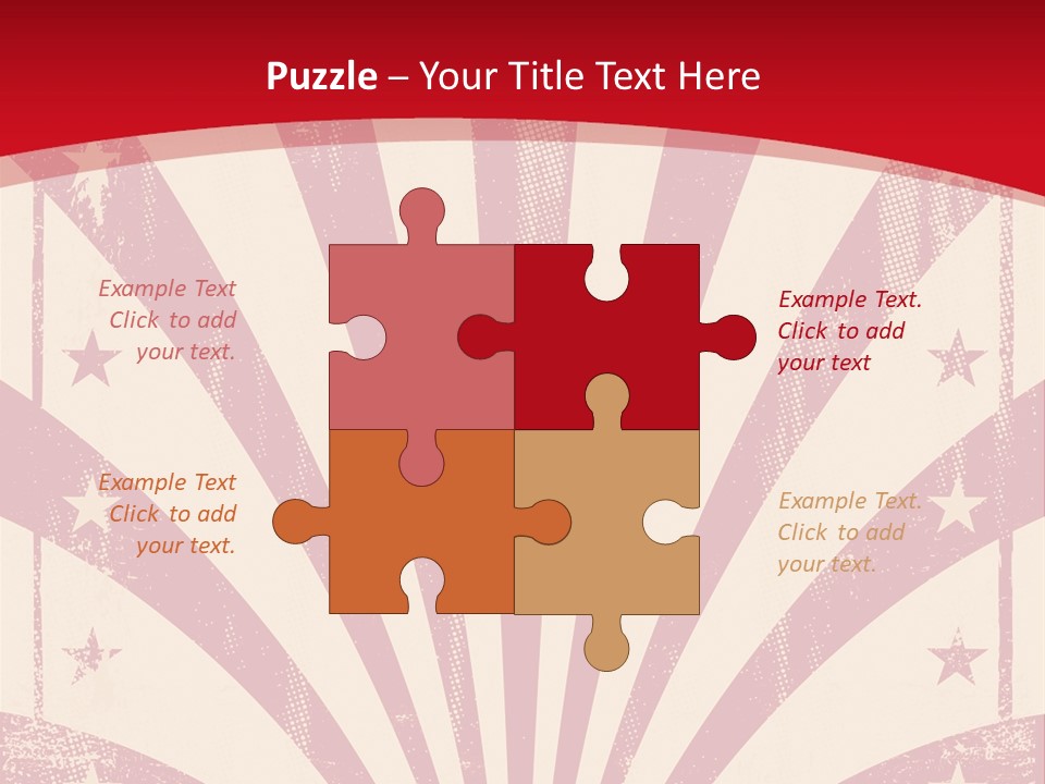 Discolored Event Abstract PowerPoint Template