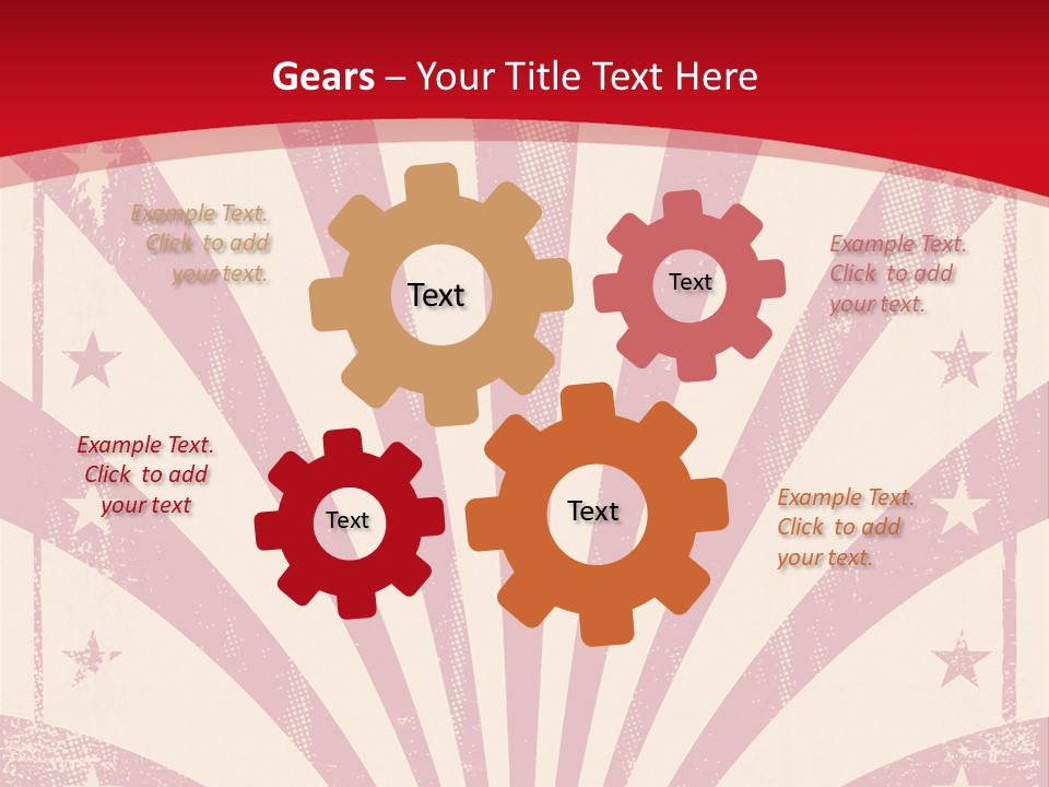 Discolored Event Abstract PowerPoint Template