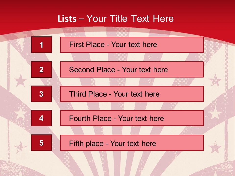 Discolored Event Abstract PowerPoint Template