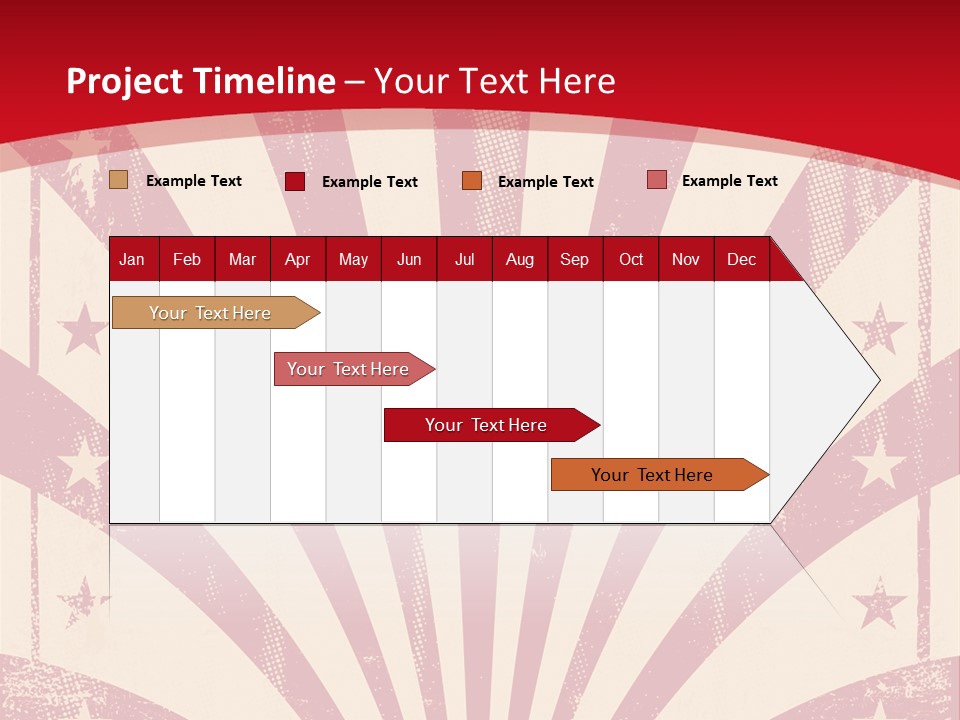 Discolored Event Abstract PowerPoint Template