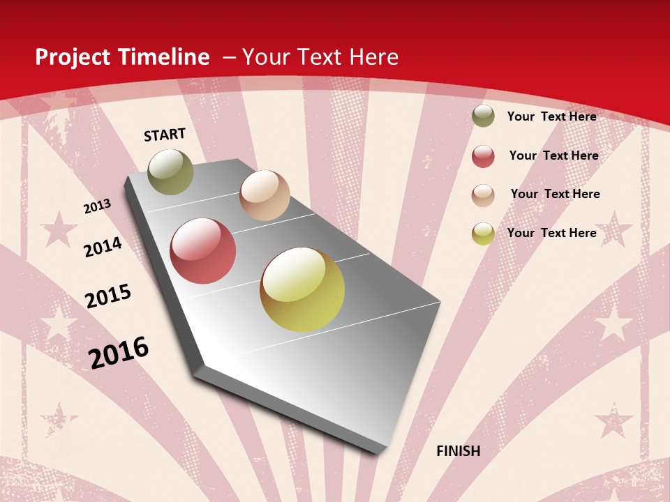 Discolored Event Abstract PowerPoint Template