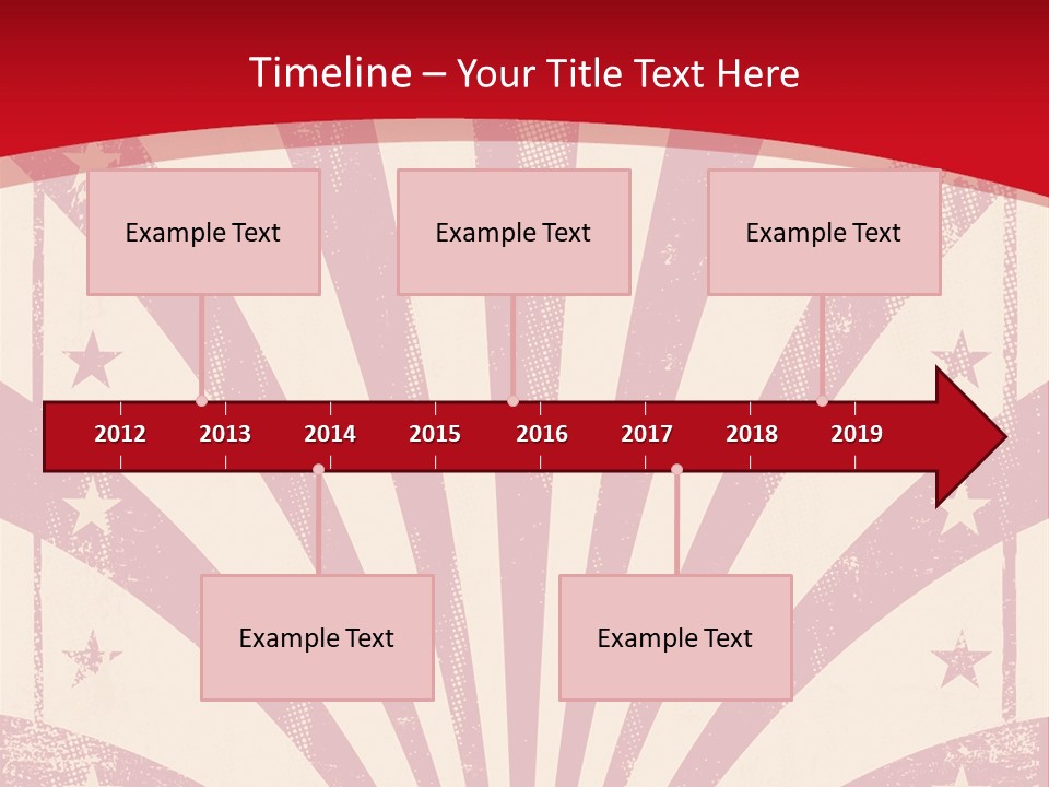 Discolored Event Abstract PowerPoint Template