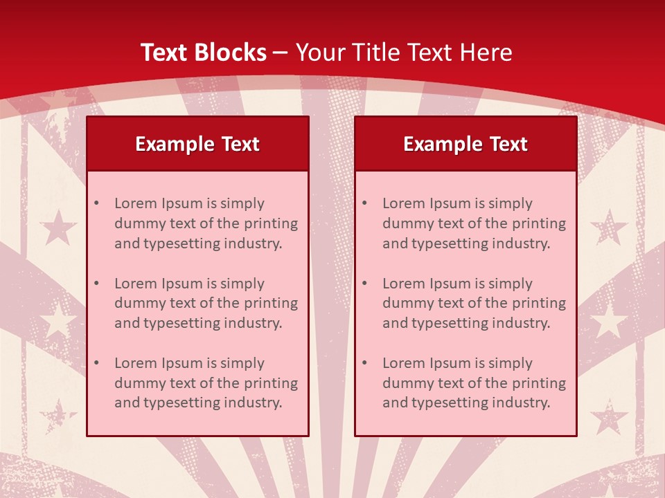 Discolored Event Abstract PowerPoint Template