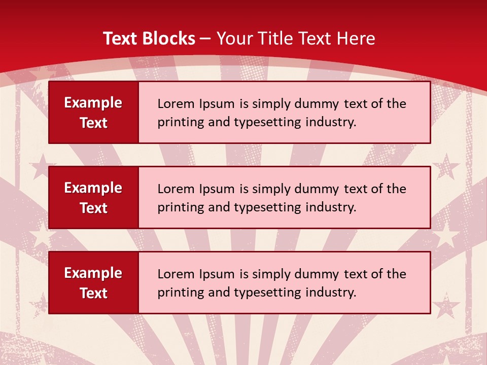 Discolored Event Abstract PowerPoint Template