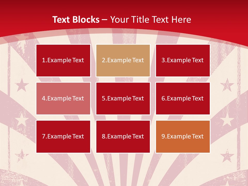 Discolored Event Abstract PowerPoint Template