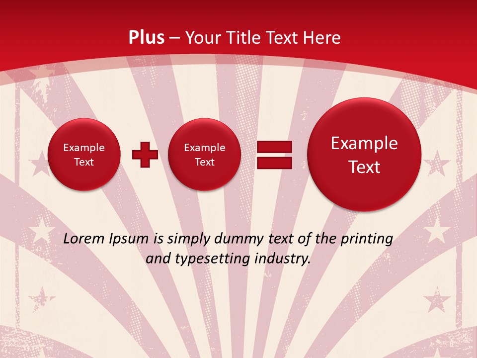 Discolored Event Abstract PowerPoint Template
