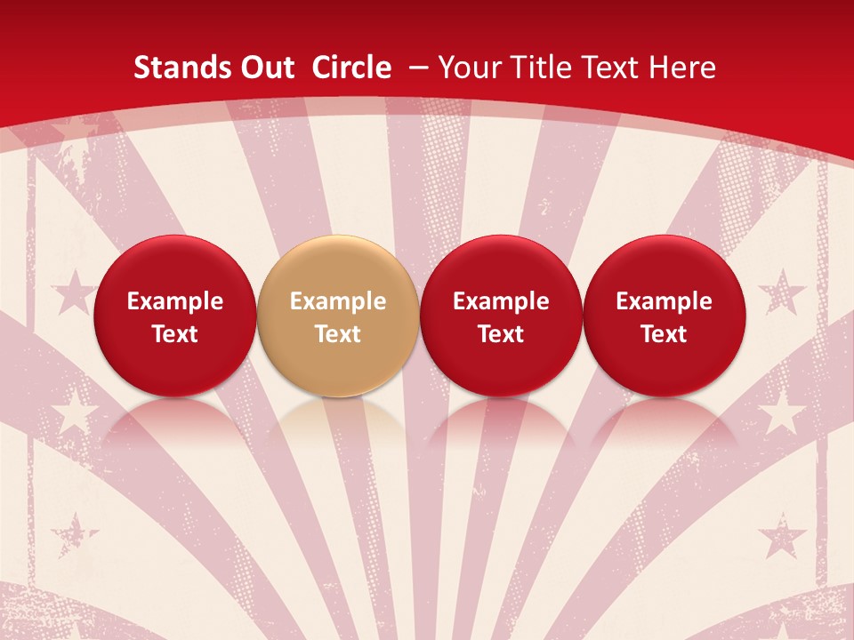 Discolored Event Abstract PowerPoint Template