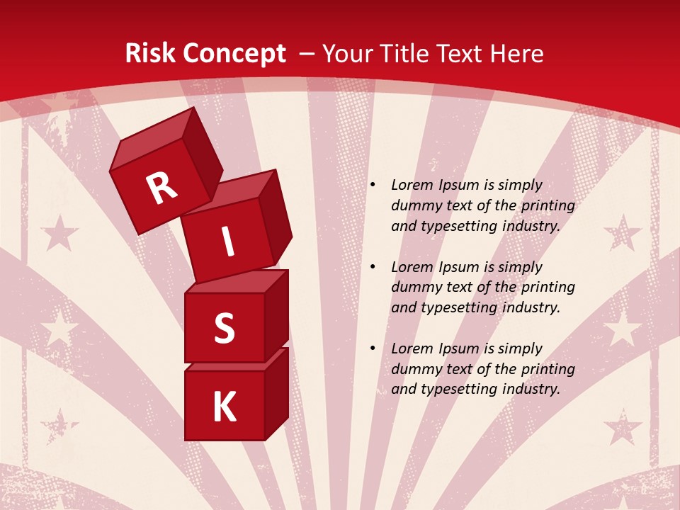 Discolored Event Abstract PowerPoint Template