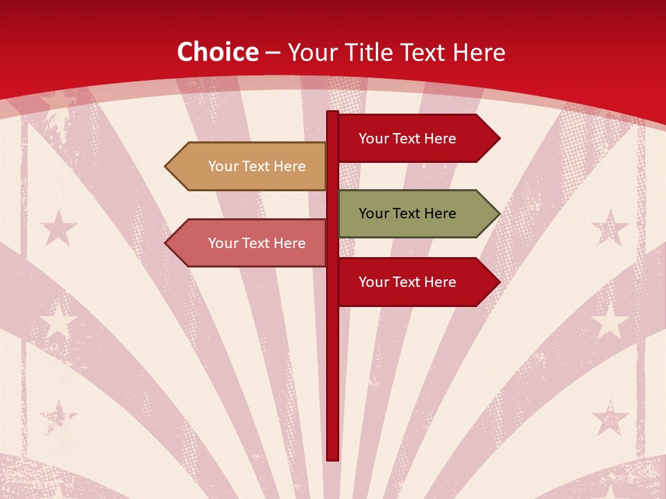 Discolored Event Abstract PowerPoint Template