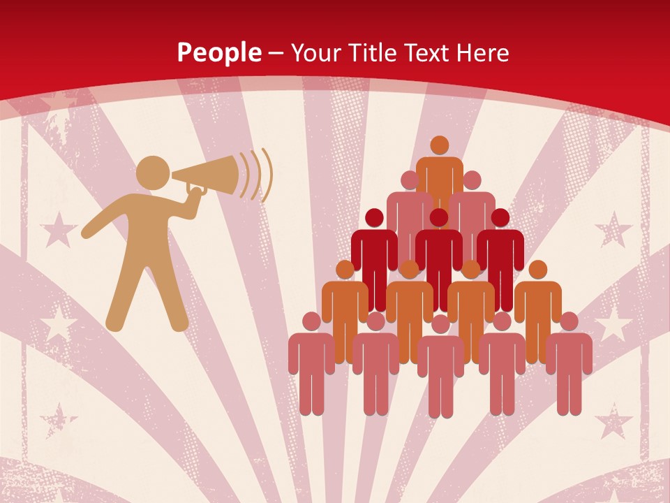 Discolored Event Abstract PowerPoint Template