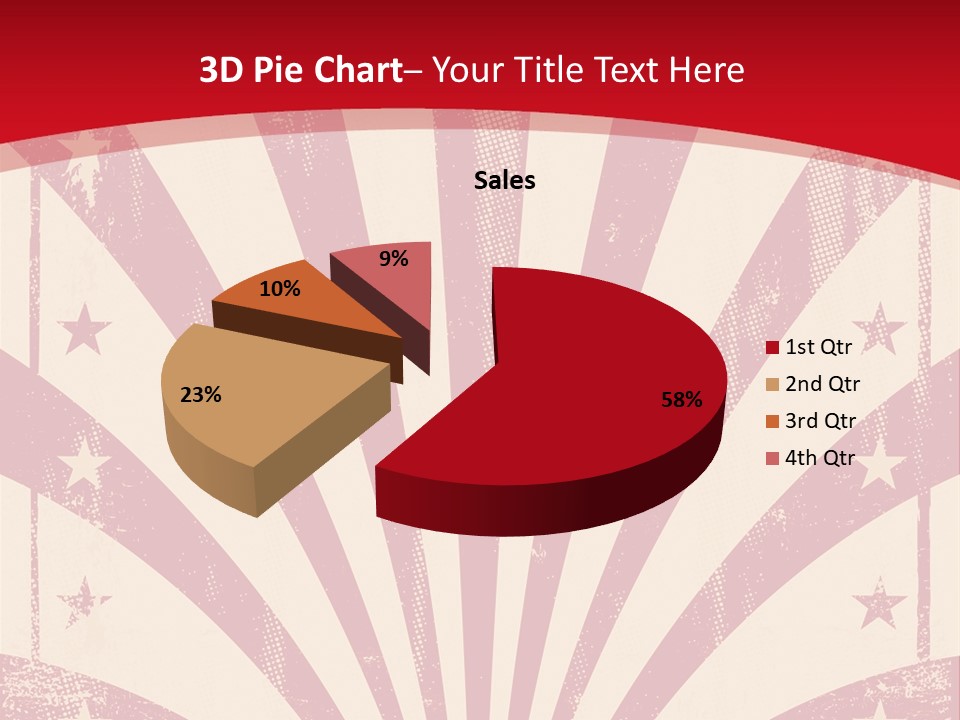 Discolored Event Abstract PowerPoint Template