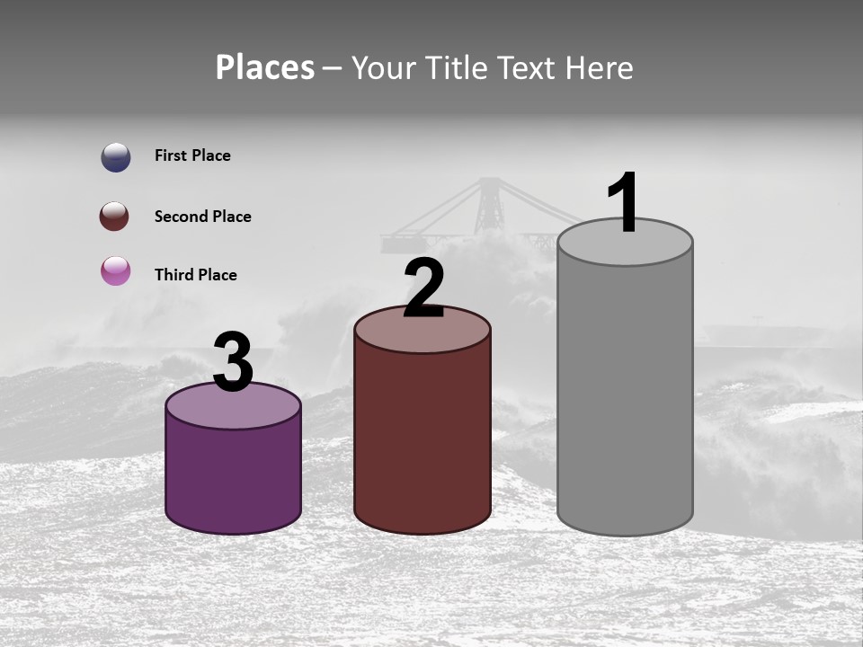 Energy Water God PowerPoint Template