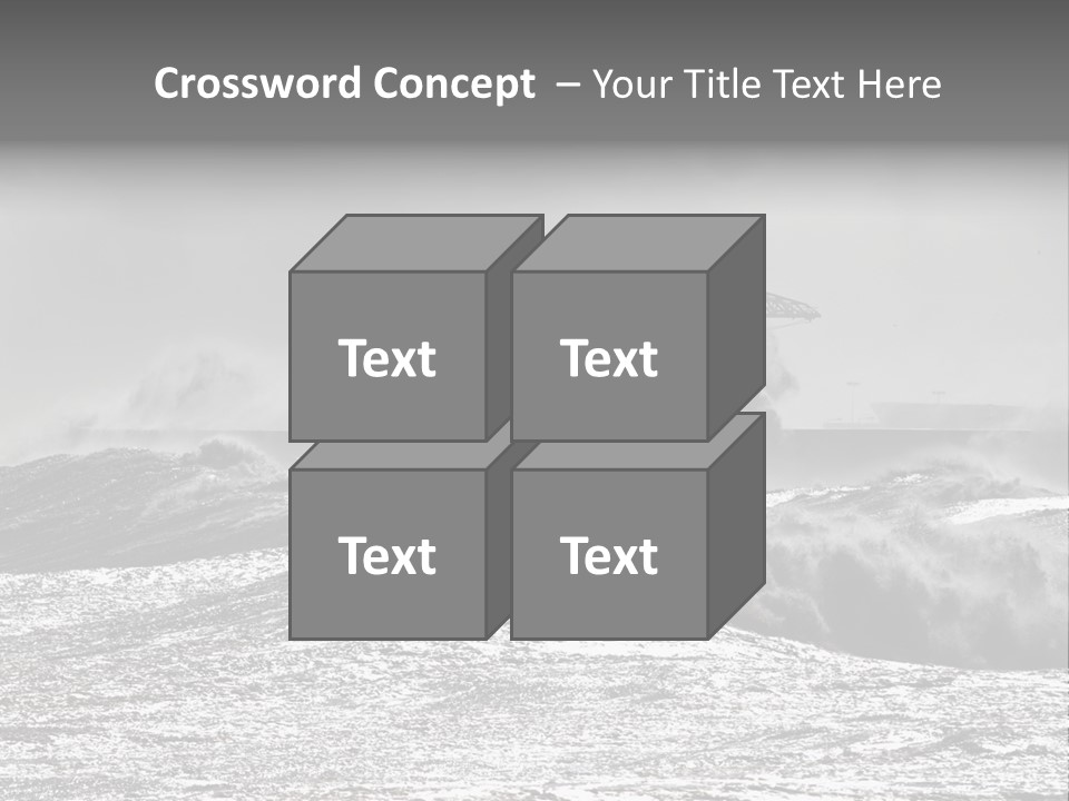 Energy Water God PowerPoint Template