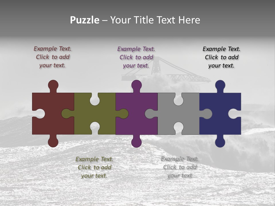 Energy Water God PowerPoint Template