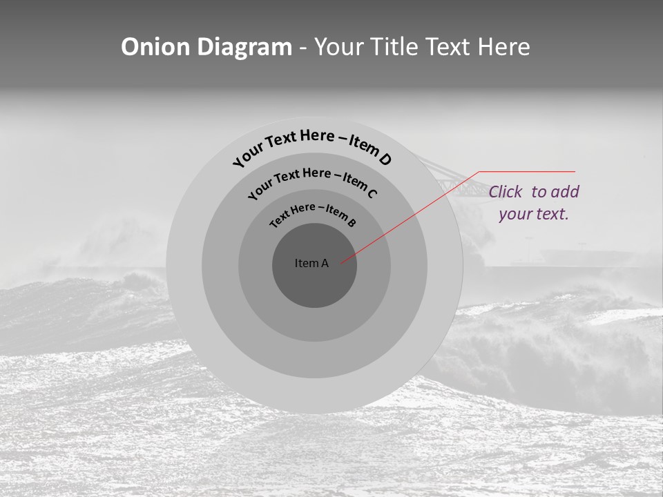 Energy Water God PowerPoint Template