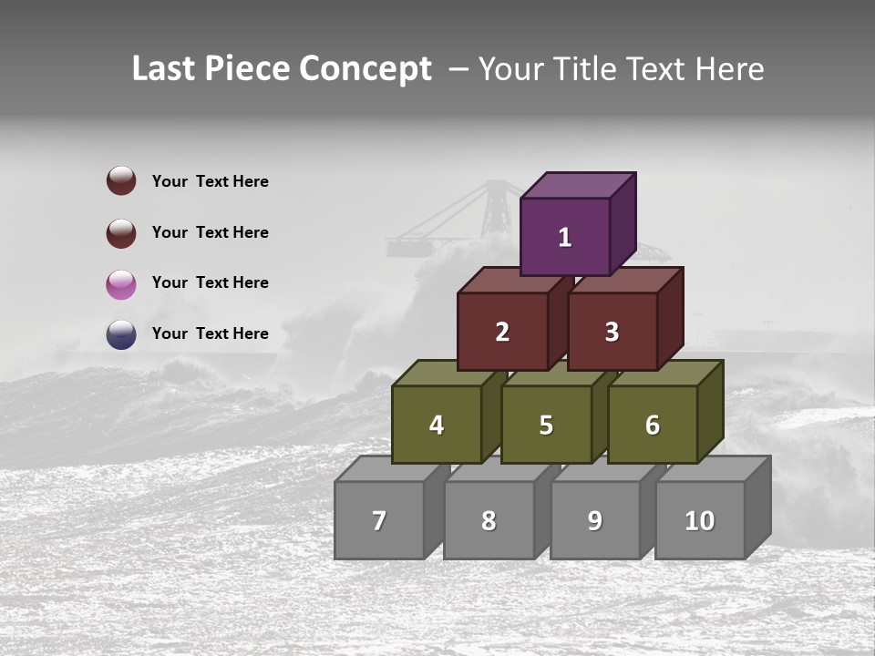 Energy Water God PowerPoint Template