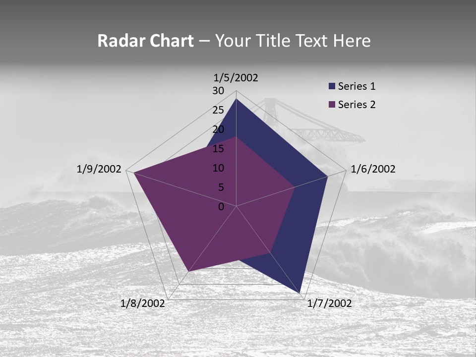 Energy Water God PowerPoint Template
