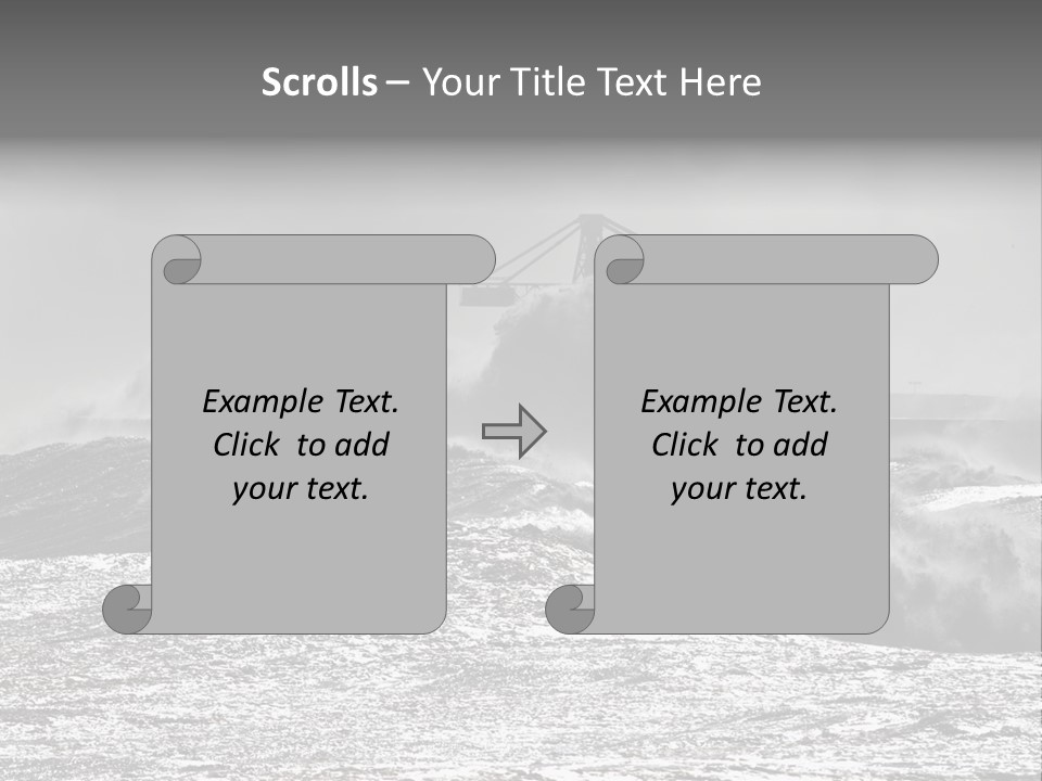 Energy Water God PowerPoint Template