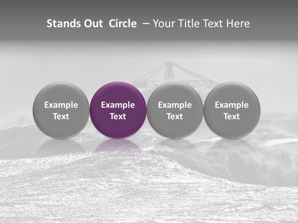 Energy Water God PowerPoint Template