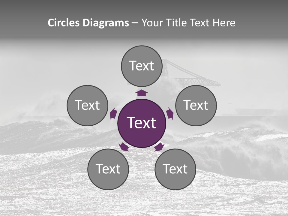 Energy Water God PowerPoint Template