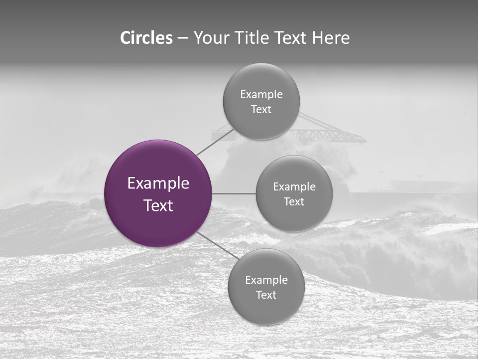 Energy Water God PowerPoint Template