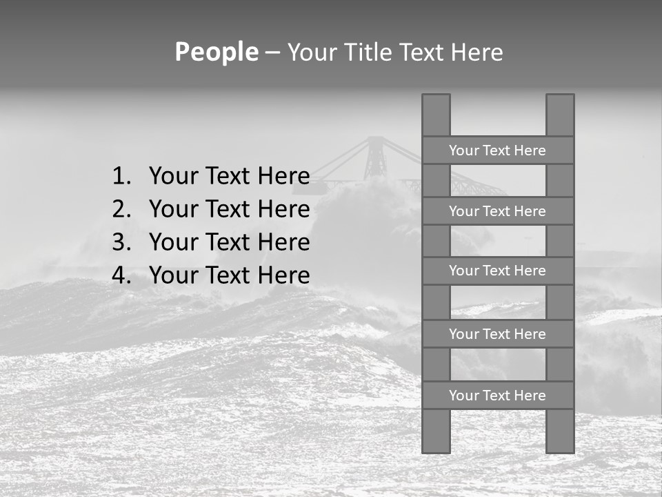 Energy Water God PowerPoint Template