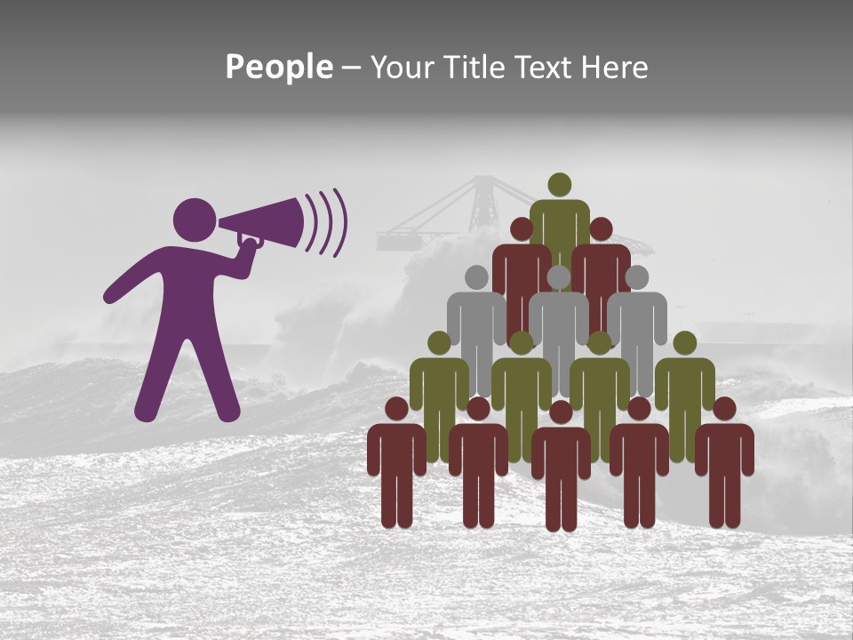 Energy Water God PowerPoint Template