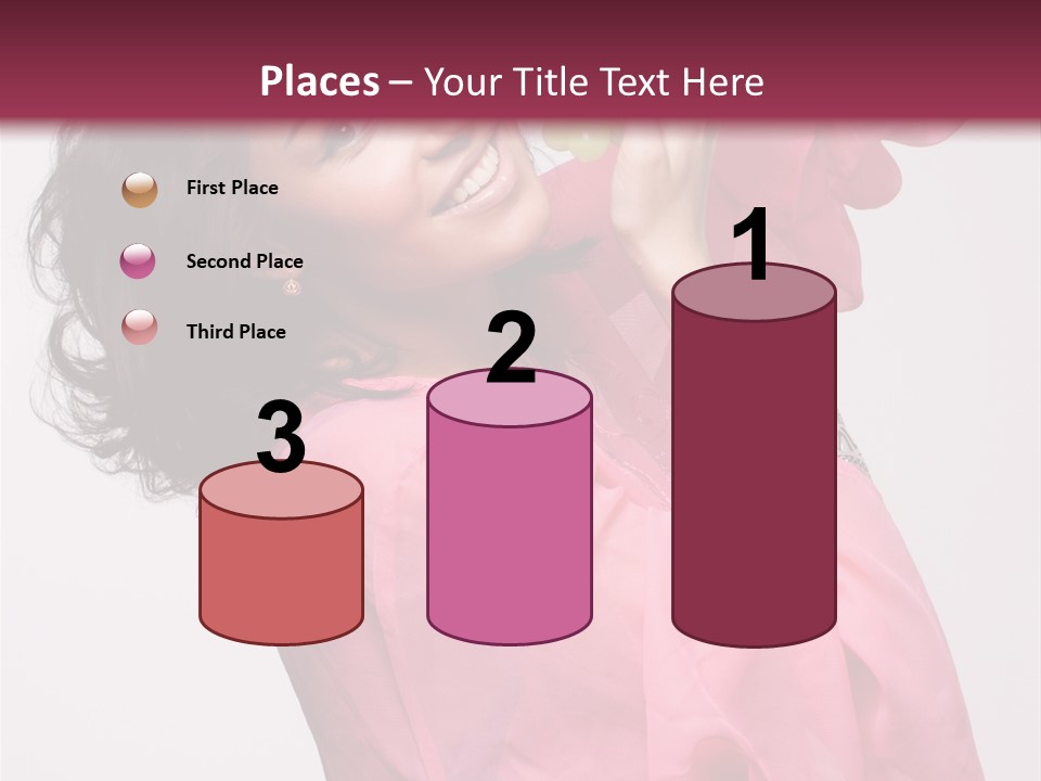 Bracelet Smile Relaxed PowerPoint Template