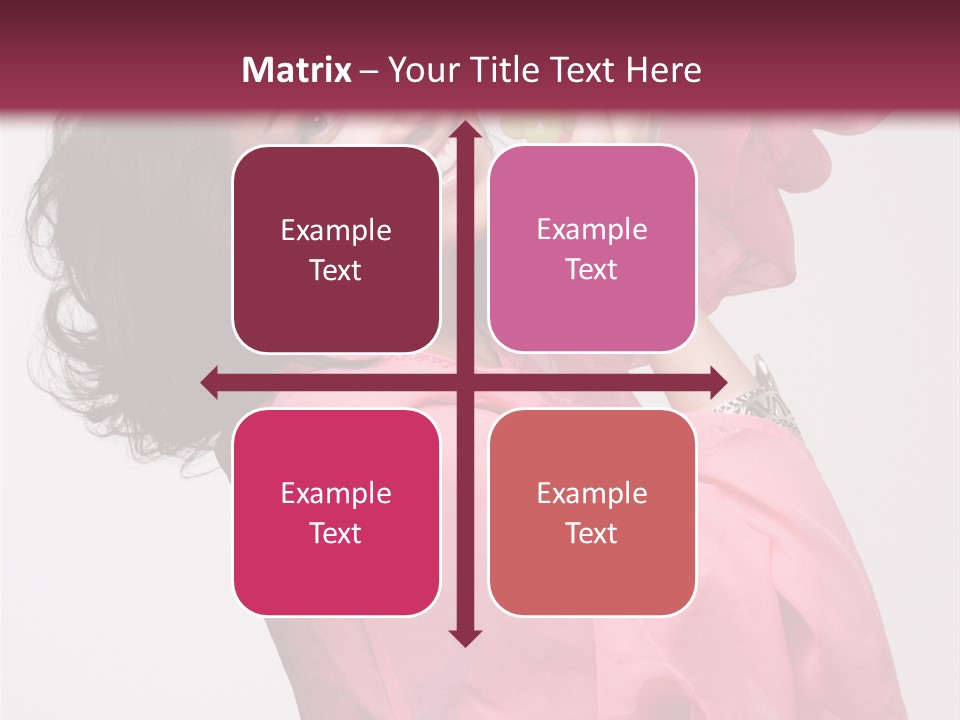 Bracelet Smile Relaxed PowerPoint Template