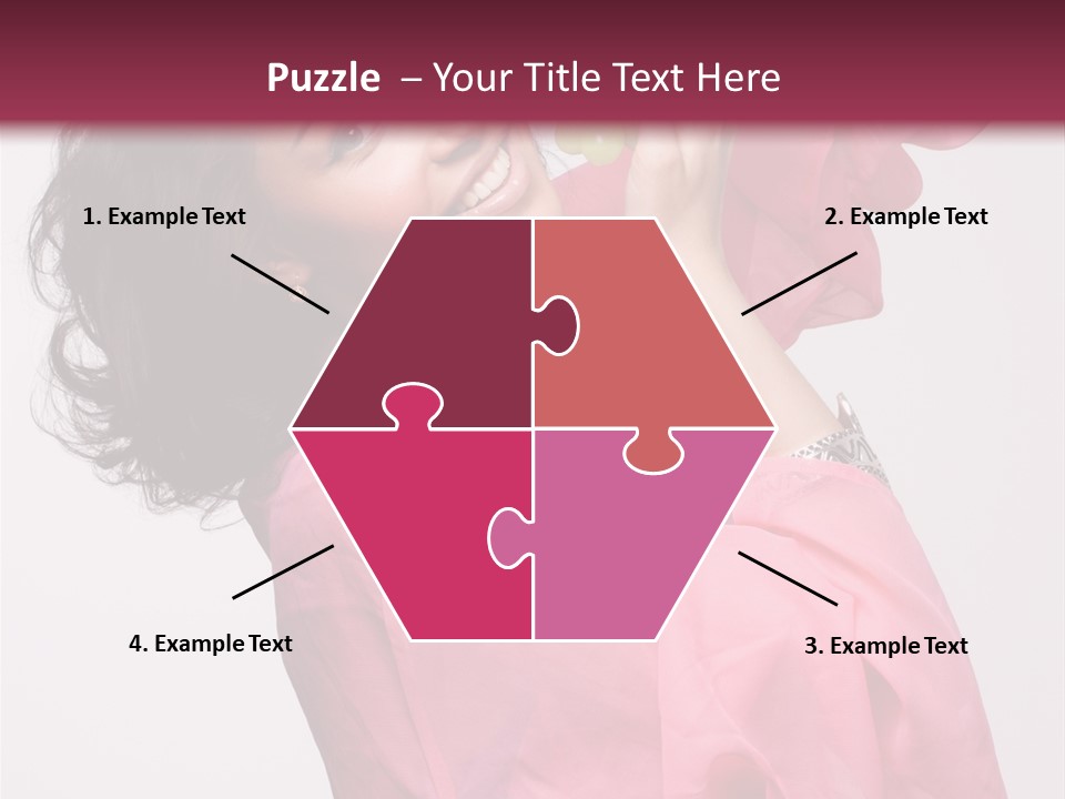 Bracelet Smile Relaxed PowerPoint Template