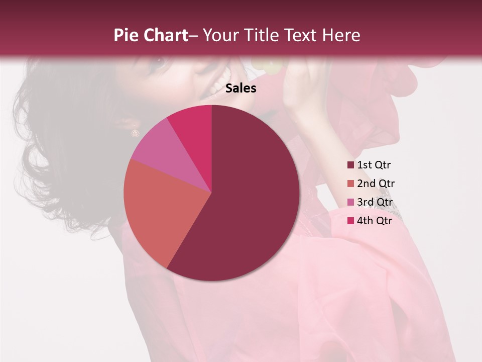 Bracelet Smile Relaxed PowerPoint Template