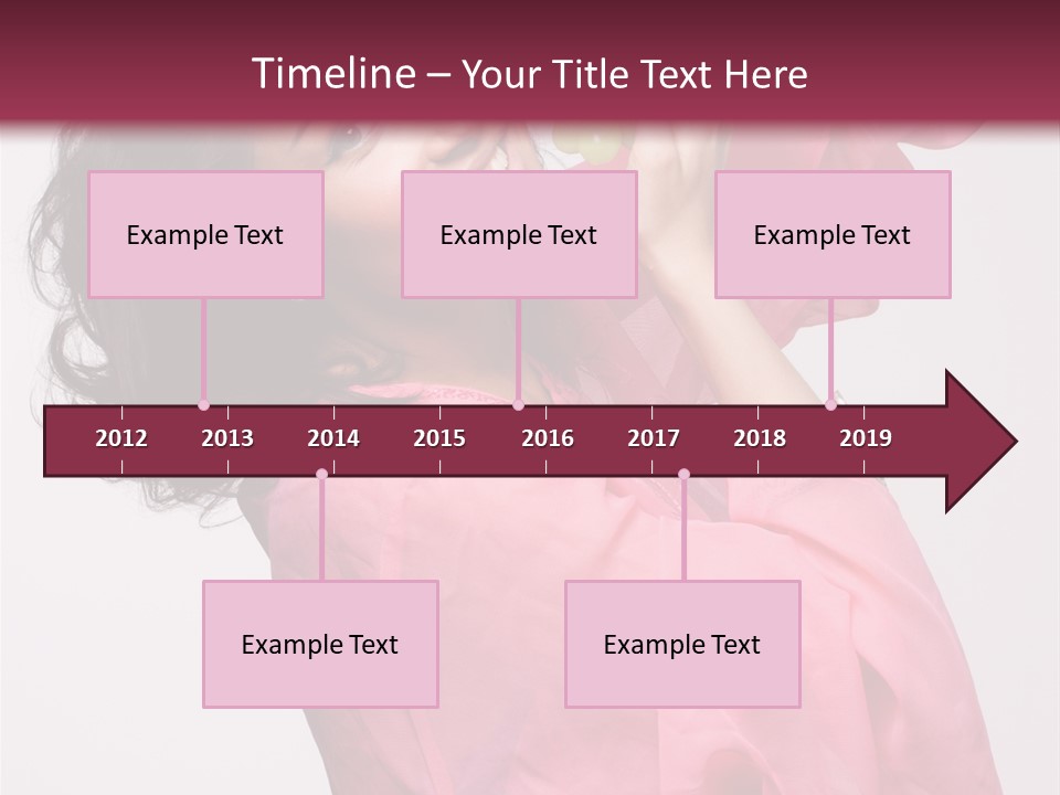 Bracelet Smile Relaxed PowerPoint Template