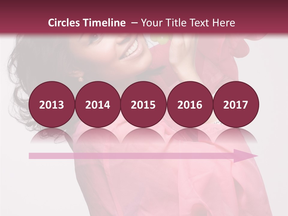 Bracelet Smile Relaxed PowerPoint Template